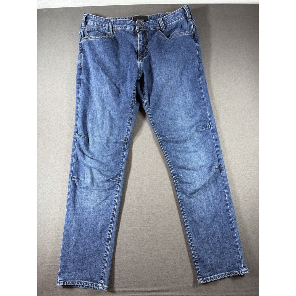 Vertx Jeans Mens 36x34 Straight Leg Stretch Blue Denim Pants